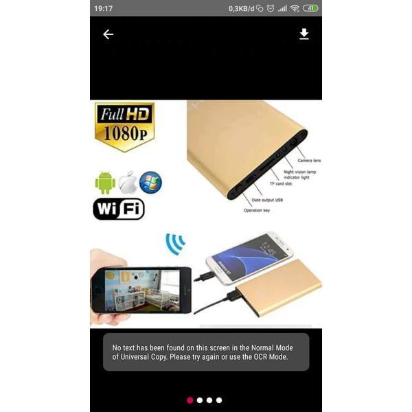 Wireless Ip Cam Camera CCTV Wifi DVR SpyCam Camera PowerBank Spy Cam Kamera Pengintai Power Bank H8