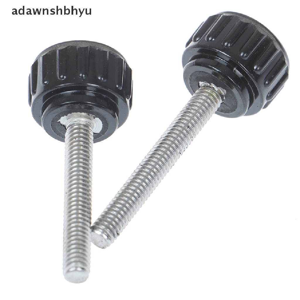 Adawnshbhyu M4 M5 knurled Nylon Bulat Gagang Kepala Plastik Thumb Screw Bakelite