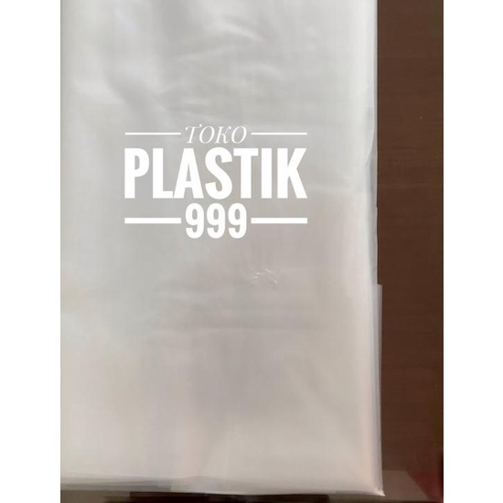 

Kantong Plastik PE Bening 50x75 cm Tebal 0,05 (50 mic) Merek RR