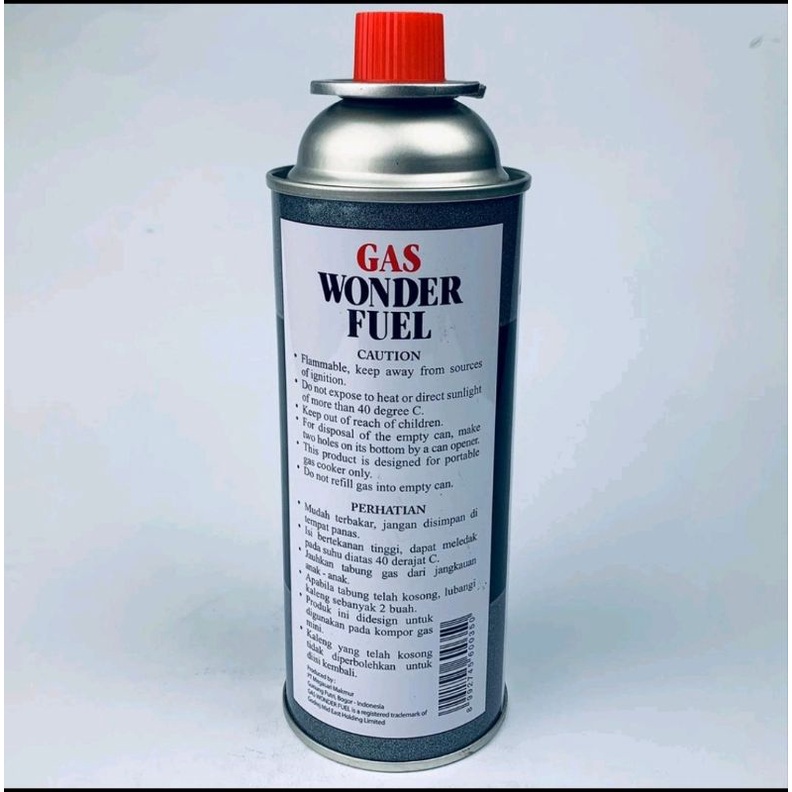 GAS PORTABEL / GAS WONDER FUEL 220gr