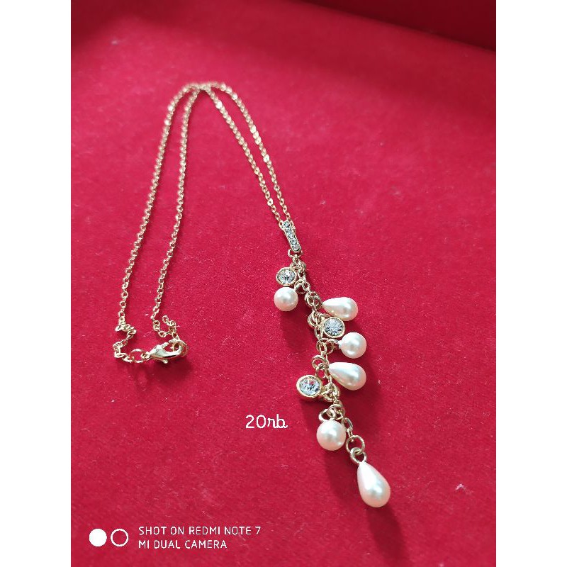 Kalung Sophie Martin Paris MURAH BANGETT sale stock lama barang BARU