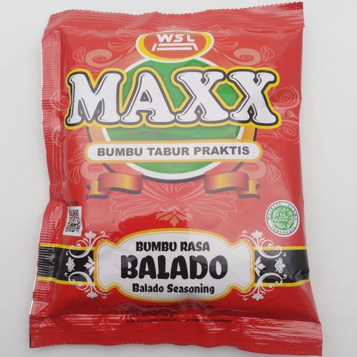 

MAX BUMBU TABUR BALADO BKS 100 G