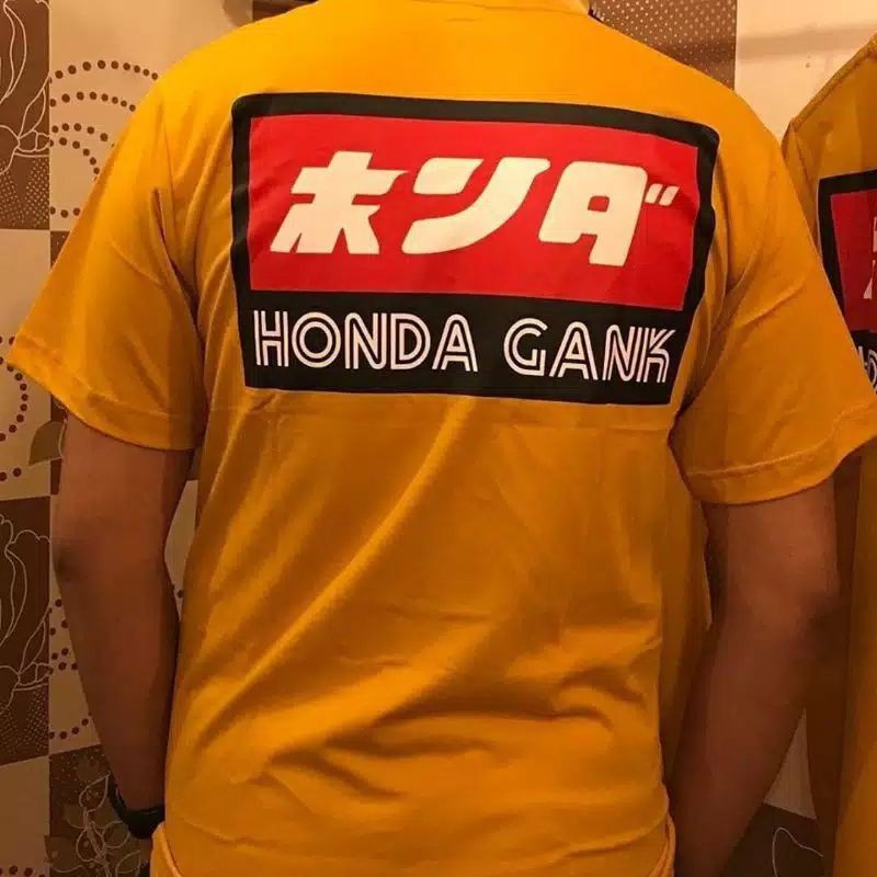 Honda Gank Kuning Original Privater Merch