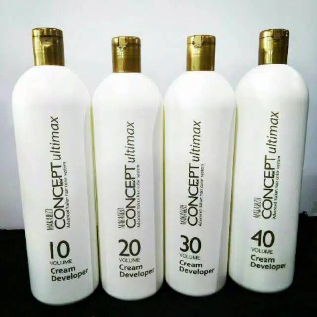 1000 ML Makarizo Concept Ultimax Cream Developer / Oxidant Cat Rambut / Oxydant Makarizo