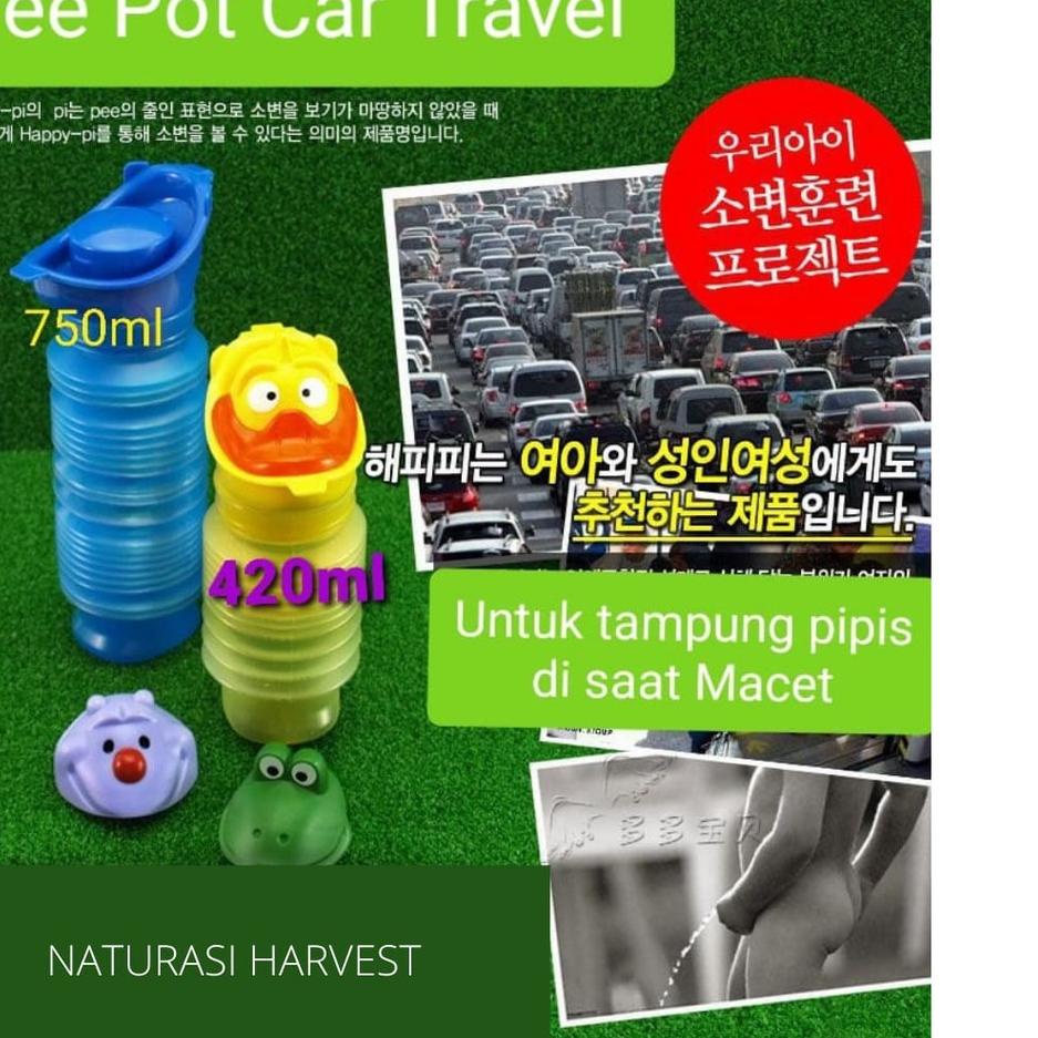 ☺ pispot pee pot urinal portable car toilet urine travel untuk pria wanita dan anak-anak dewasa ☄