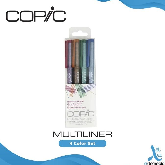 

Drawing Pen Copic Multiliner 0.3 Color Set 4 ---READY---