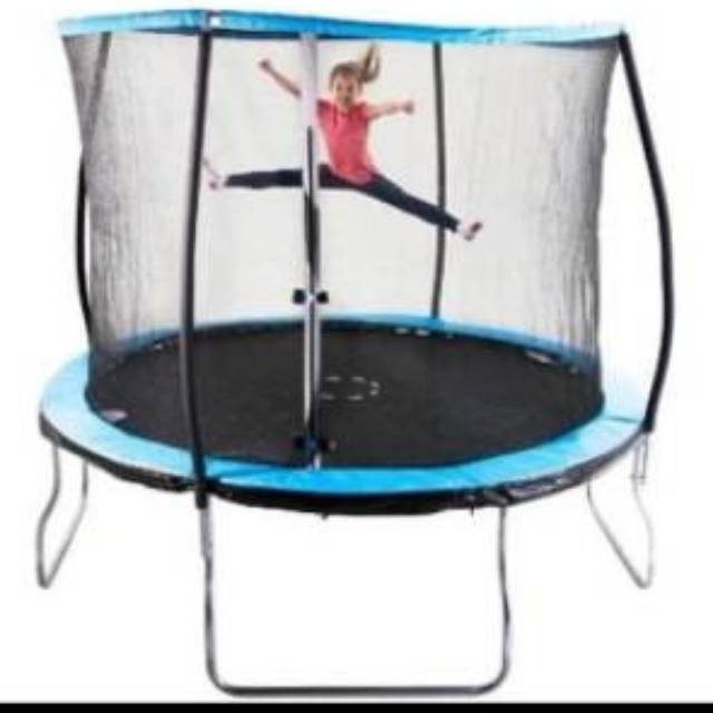 Mainan Anak Plum Stardust Trampolin Dengan Net 8 feet lolos USA test 5000 jam