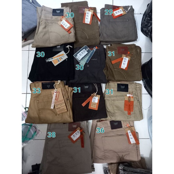 celana panjang WATCHOUT Casual Reguler 28.29.30.31.33.34.36.38
