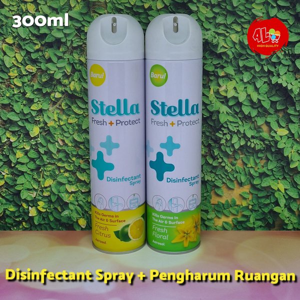 Stella Disinfectant Spray Fresh & Protect Aerosol 300ml