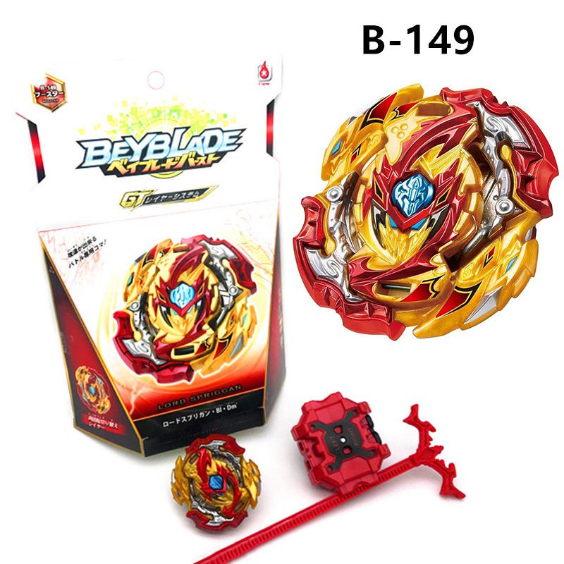 New Burst Beyblade GT B149 Spriggan Slash Dragon Dengan Penggaris Peluncur Mainan/Kawat