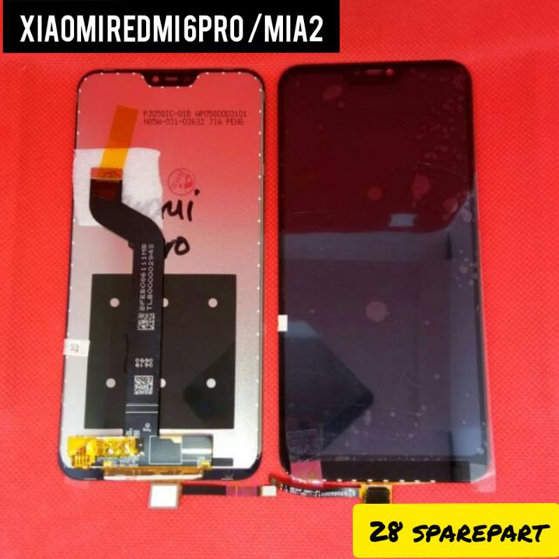 LCD FULLSET XIAOMI REDMI 6PRO /MIA2 LITE COMPLETE ORIGINAL COMPLETE