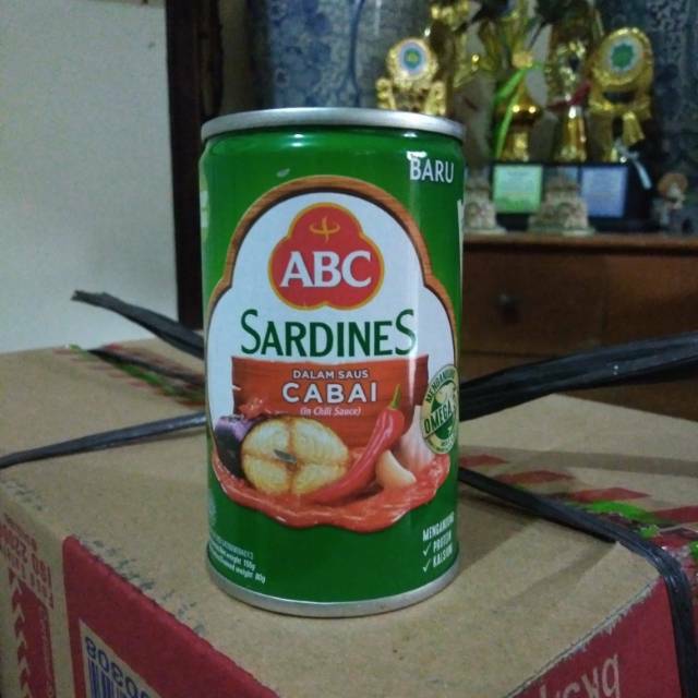 

Sarden ABC Chili / Cabai Kaleng Kecil 155gr