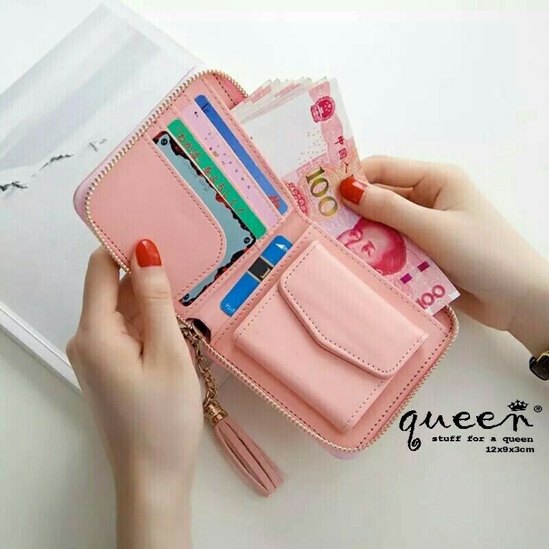 DOMPET WANITA MURAH MAHIKA SERIES ORI MY QEENA BY KIRANA STUFF TERMURA SIMPLE KEKINIAN BEST SELLER!!