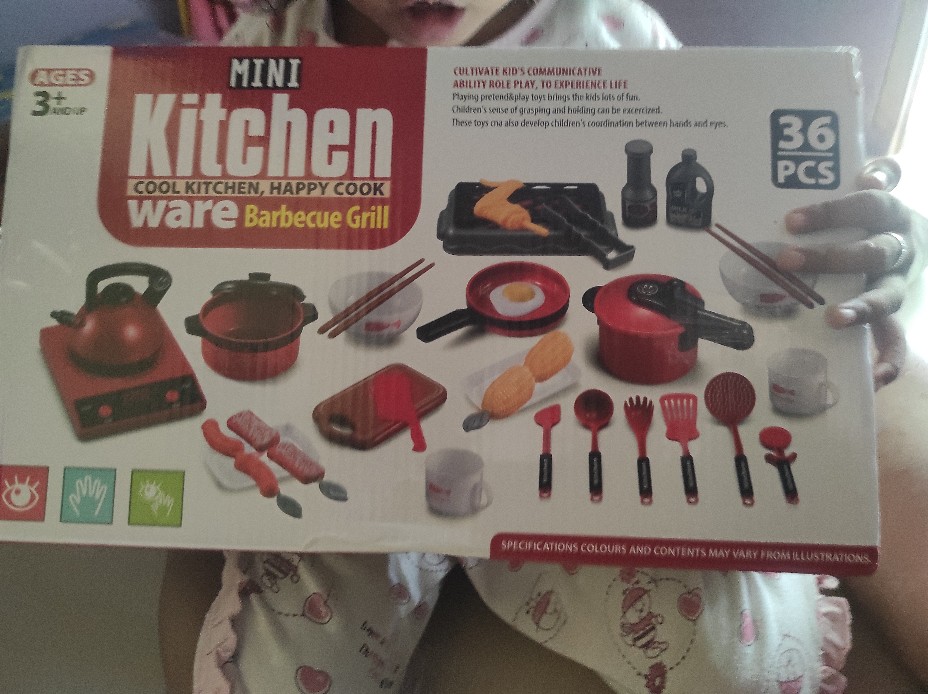 Mainan Anak Dapur Set Yang Lengkap Peralatan Memasak