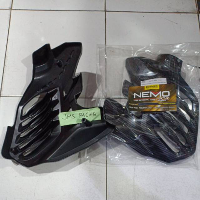 Cover tutup radiator yamaha nmax new dan aerox new carbon nemo