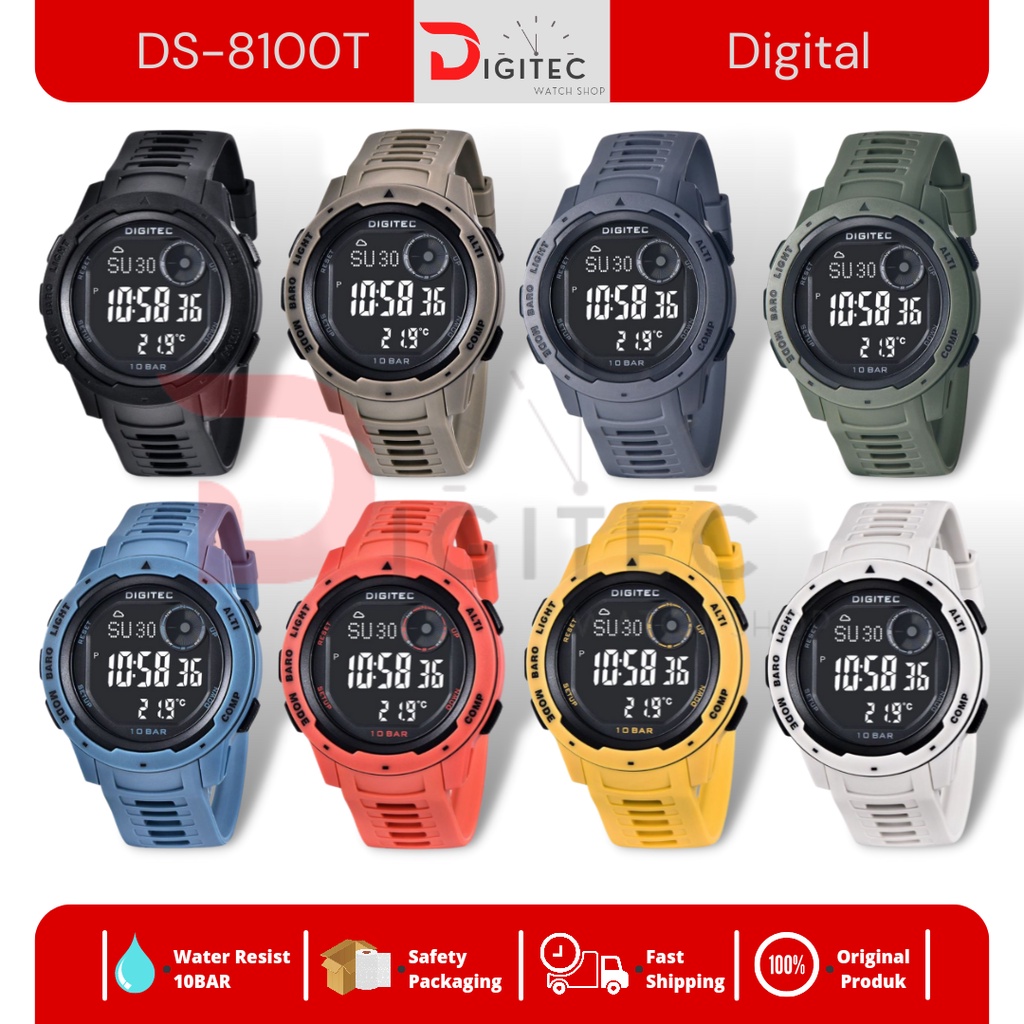 Jam Tangan DIGITEC OUTDOOR DS-8100/DS 8100/DS8100/DS8100T Digitec Original 100%