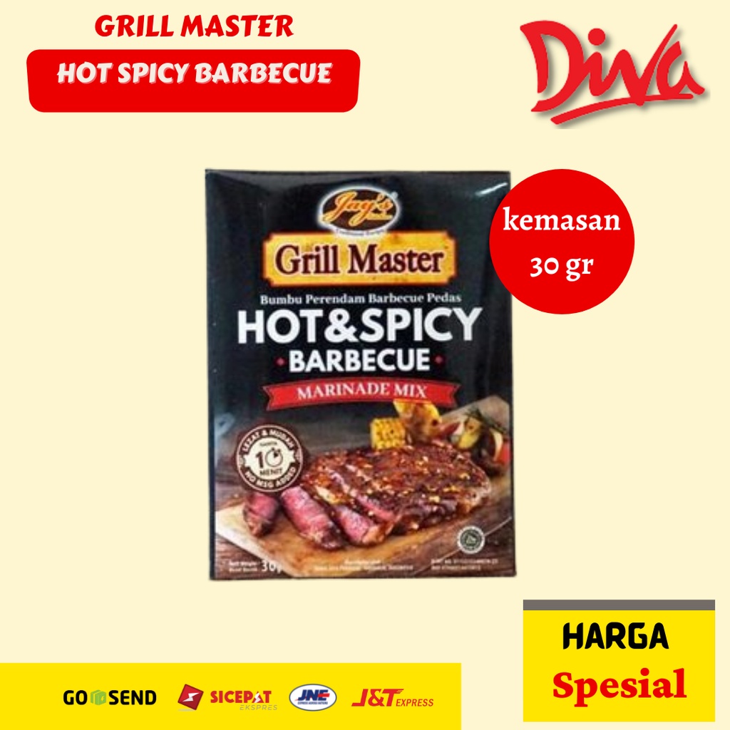 

[30gr] Jays Grill Master Hot Spicy Barbecue