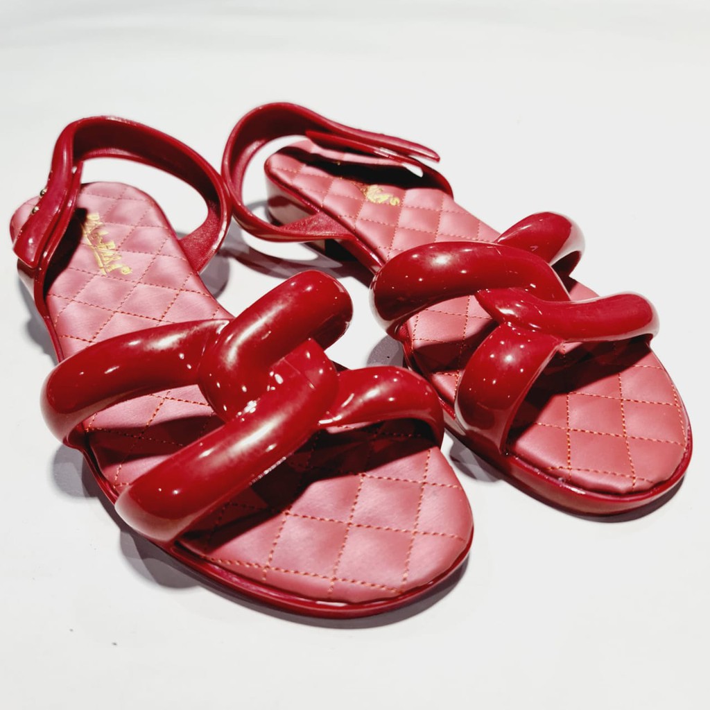 jelly sendal bara bara sandal wanita tali karet import barabara cewek hx1601