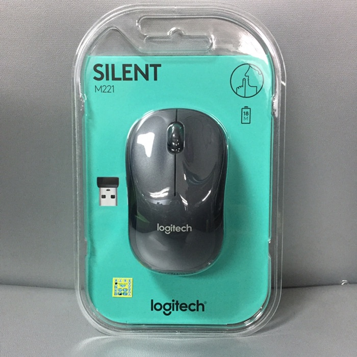 Mouse Wireless Logitech Silent M221 , M 221