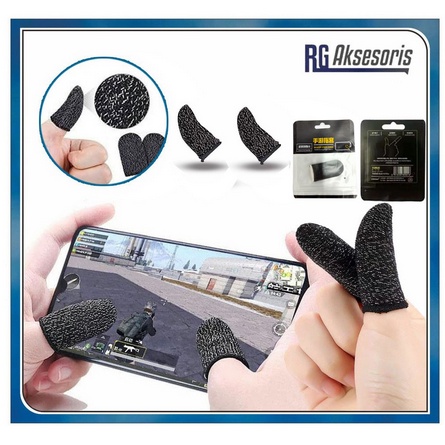 Game Gloves Sarung Jari Jempol Sarung Tangan Gaming Touch Screen Anti Keringat