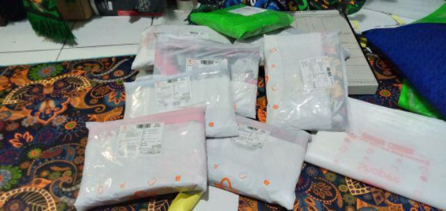 Shopee Plastik Kemasan Bungkus Ukuran 30x40 Putih Tebal