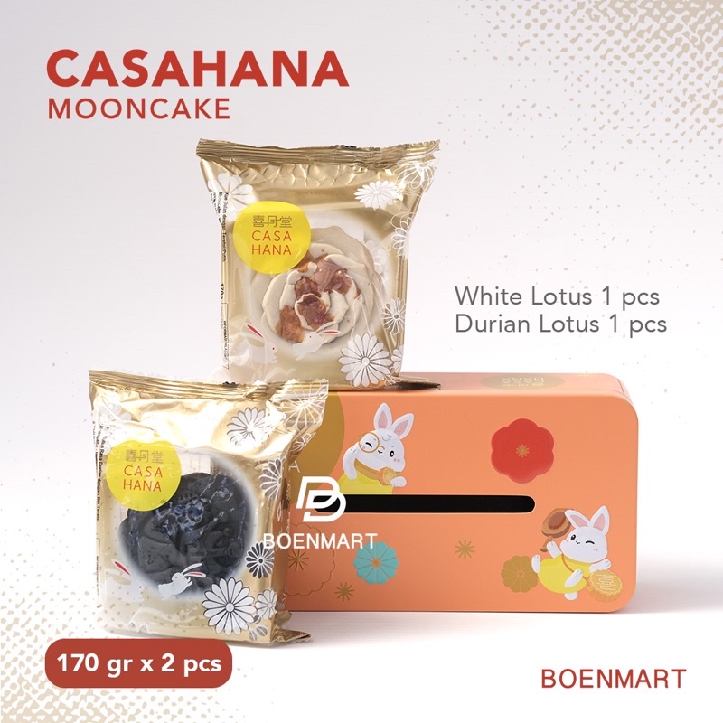 Casahana Malaysia Mooncake isi 2 (Orange)