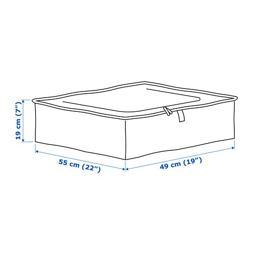 Tempat penyimpanan PARKLA uk 55x49x19 cm