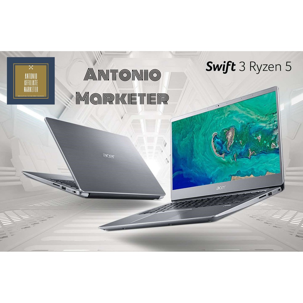 Acer Swift 3 AMD Ryzen 5-5500U 16GB RAM 512GB SSD FHD IPS