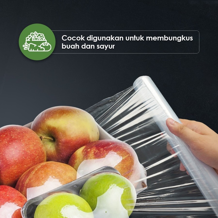 Bagus Cling Wrap Plastik Pembungkus Makanan Refill 30 cm x 30 m