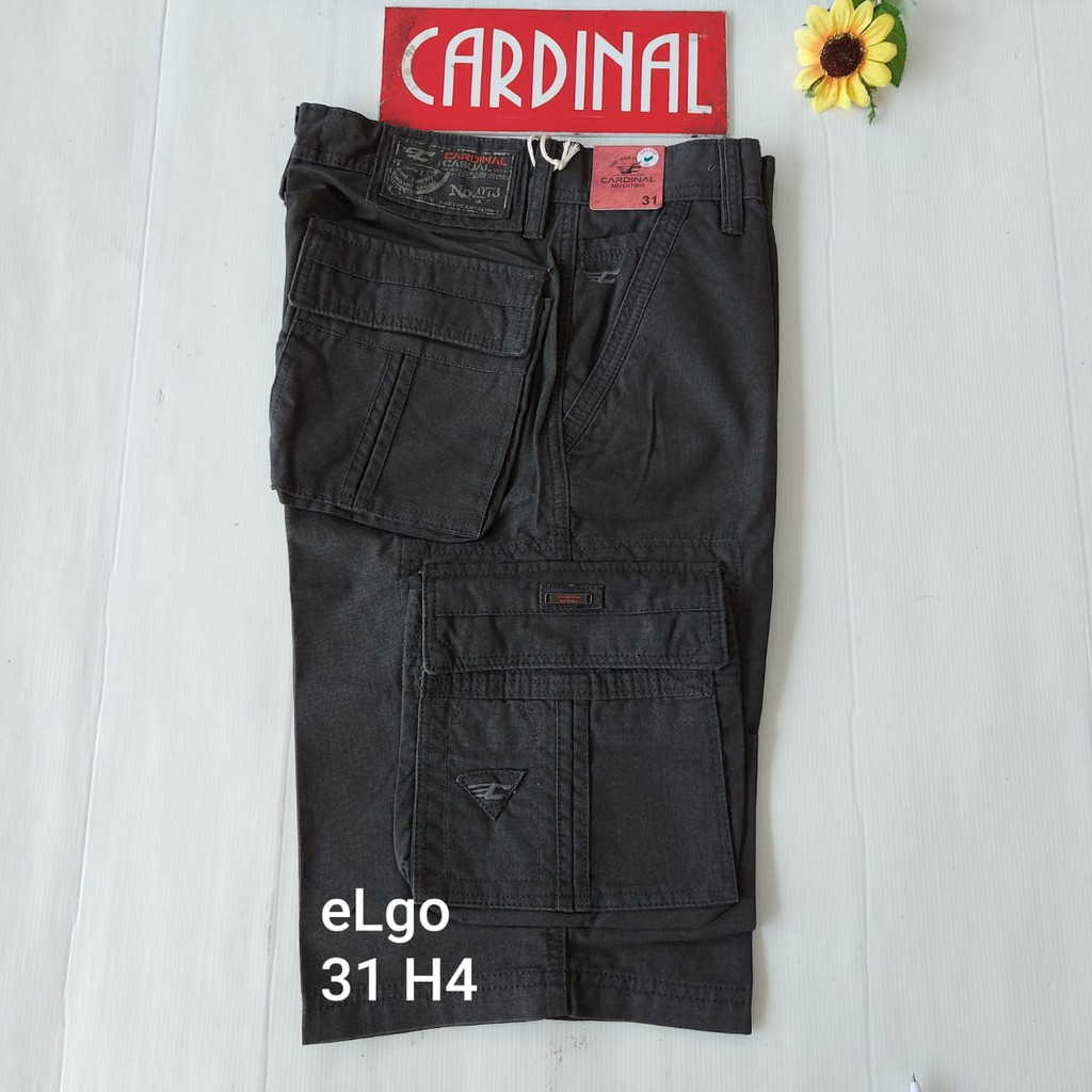 gos 31- H KPL CARDINAL KEMPOL CASUAL Celana Pendek Kempol Fashion Pria Brand Kekinian