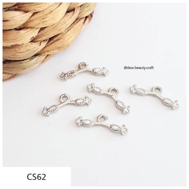 CS72 - Charm silver - charm gelang/kalung