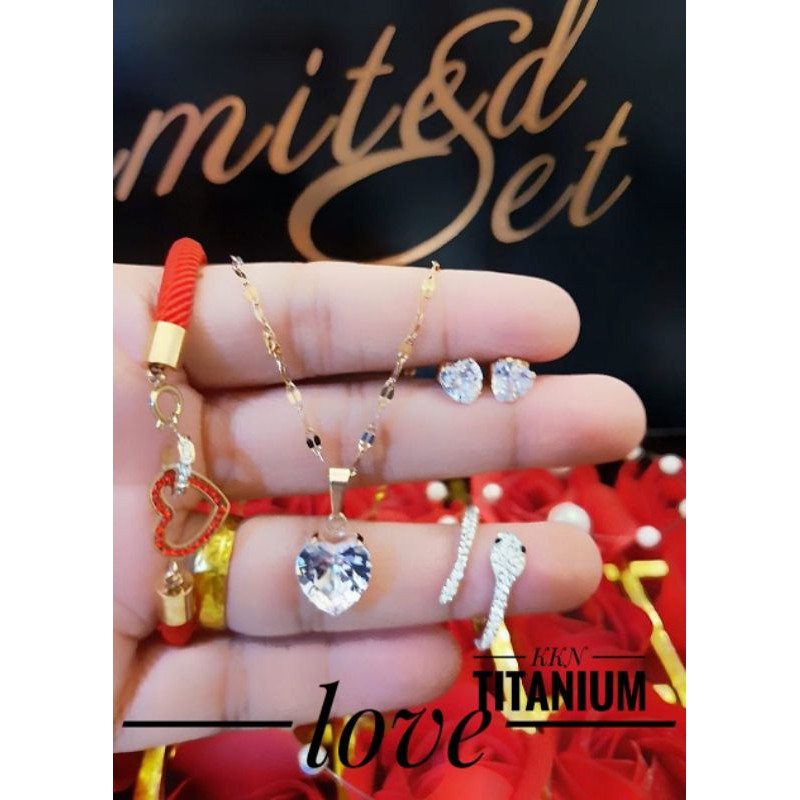 Set xuping & titanium murah surabaya.3 pilihan model