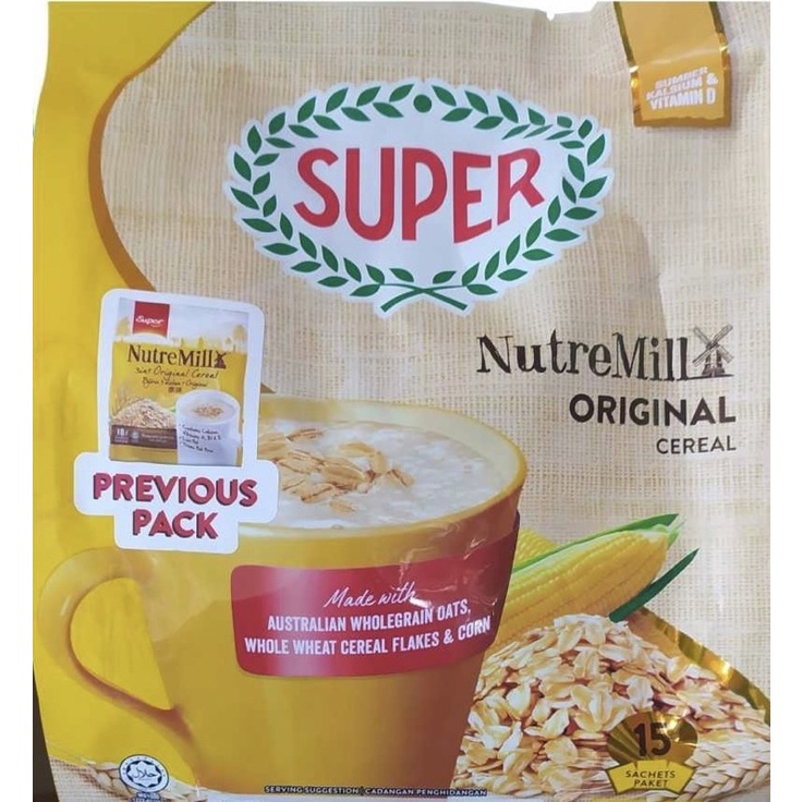 

Super Instant Cereal / Sereal Malaysia / Oatmeal / Instant Cereal