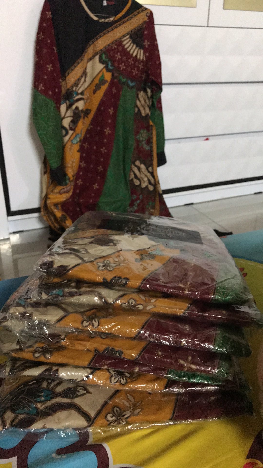 Ready Bun Gamis Batik Ratoe Hijab Original Yaach Bun