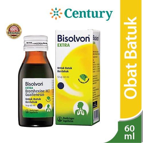 Bisolvon Extra Pepermint 60ml / Batuk Berdahak/ Obat Batuk