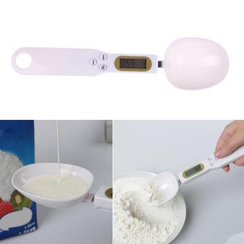 Sendok Ukur Elektrik Digital Spoon Scale 500g / Timbangan Sendok Digital  Spoon Scale 500g Murah Bagus / Sendok Timbangan Digital Akurat Sendok Takaran Bubuk Minuman Bumbu Masakan Tepung Obat / Sendok Timbangan Digital Sendok Takar Elektrik Sendok Takaran