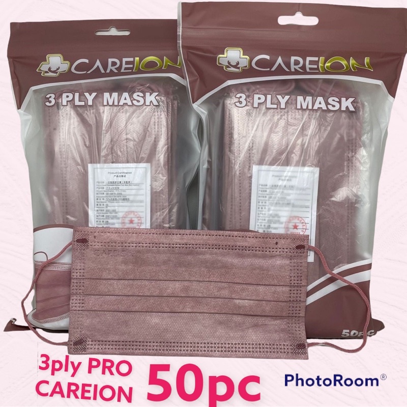 3PLY CAREION PRO EARLOP ISI 50pc KEMASAN PACK