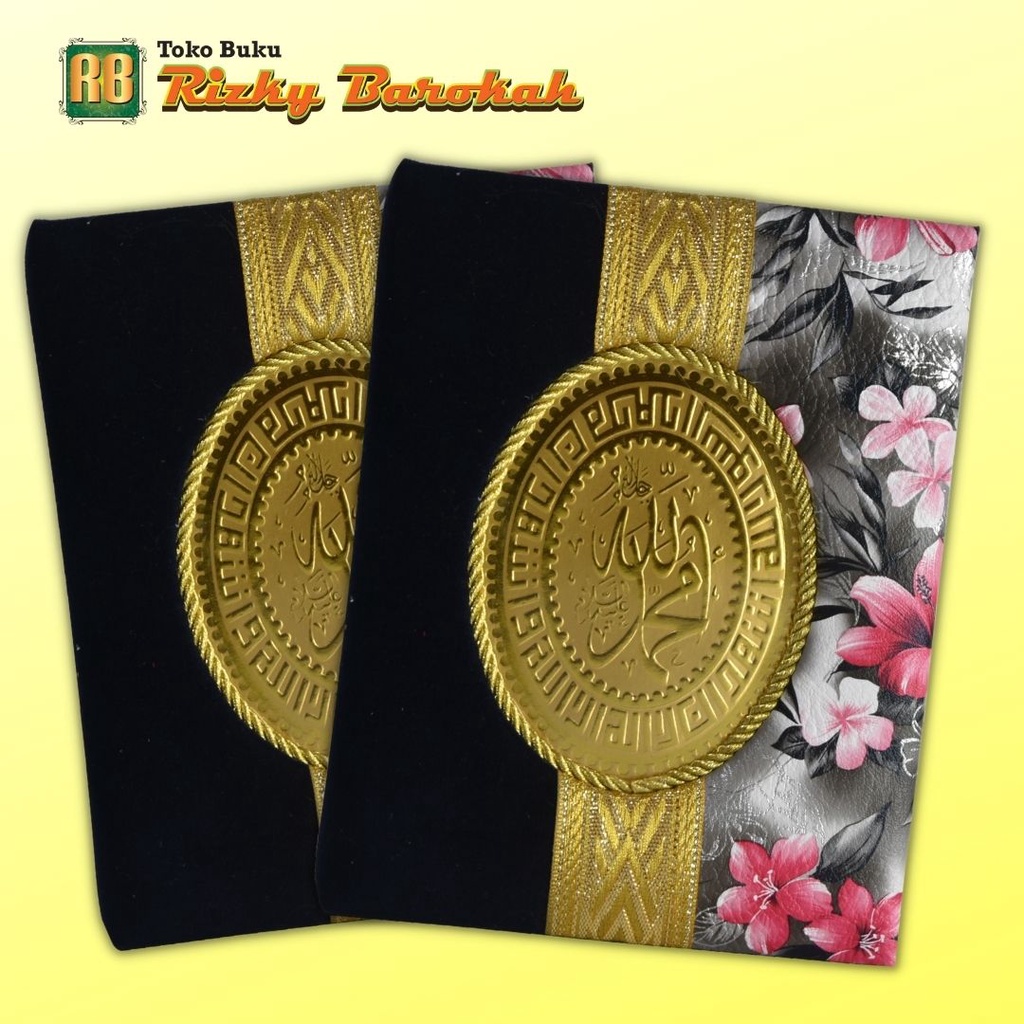 cover yasin bludru busa terbaru model  mozaik - hardcover