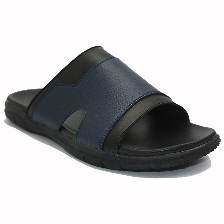  Dr  Kevin  Sendal Pria  Men Sandals  871 022 Biru Hitam dan 