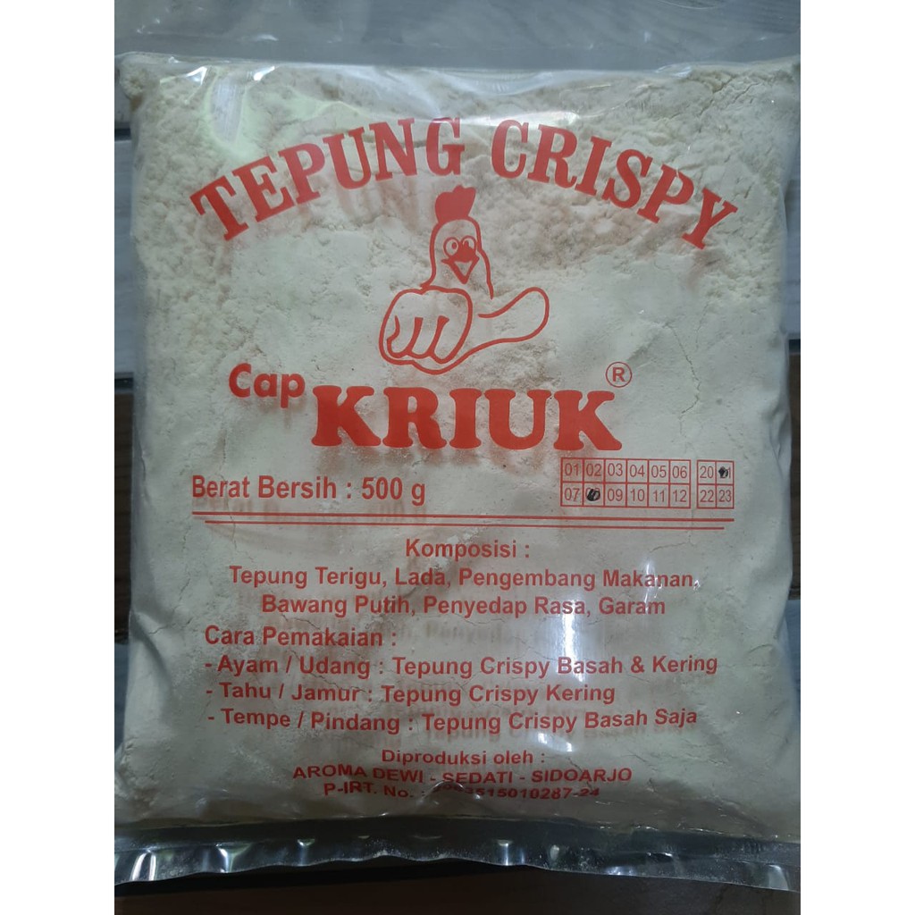 

Tepung kriuk | Tepung crispy cap KRIUK 500 gr