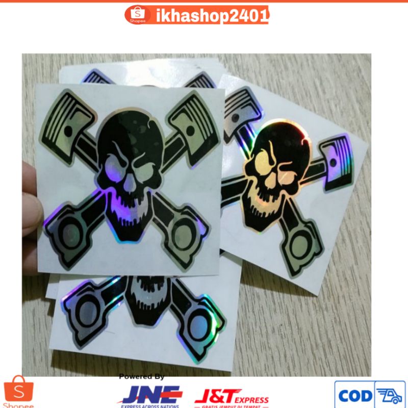 

MURAH Sticker tengkorak stiker cutting / COD