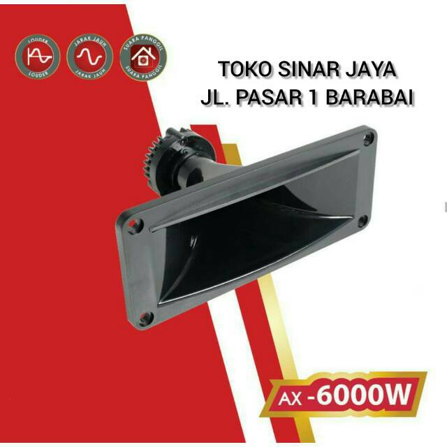 Tweeter Audax ASLI AX-6000 WP Walet