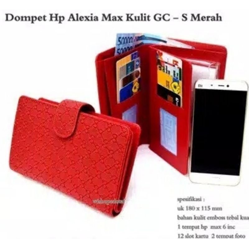 Dompet hp wanita alexia gc S max Super / dompet hp