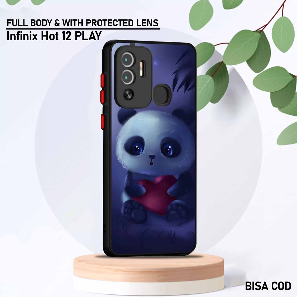 Sukses Case INFINIX HOT 12 PLAY - Softcase Dove Infinix Hot 12 Play - Silikon Hp Infinix Hot 12 Play