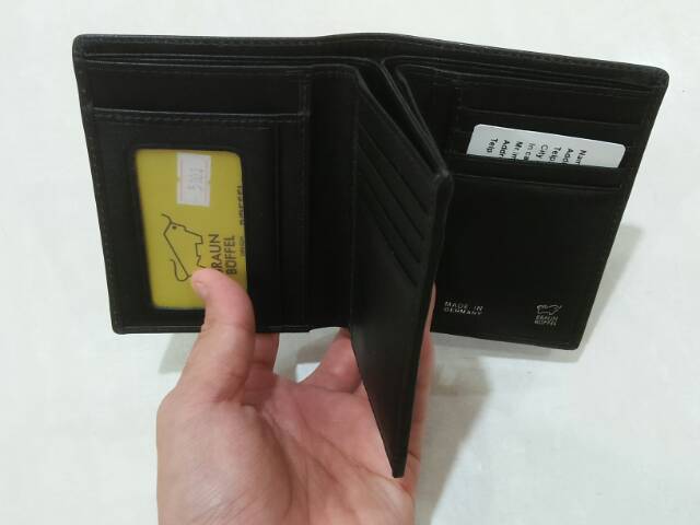 Dompet lipat pendek kulit asli premium