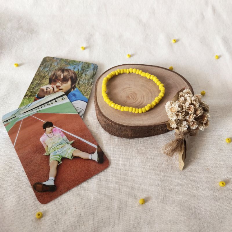 Haechan NCT  bracelet / beads bracelet / gelang manik / kpop beads bracelet