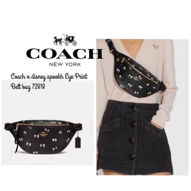 Coach X Disney Spooky Eye Print Belt Bag