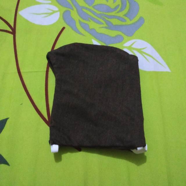 Masker kain 2 lapis bahan kaos rayon