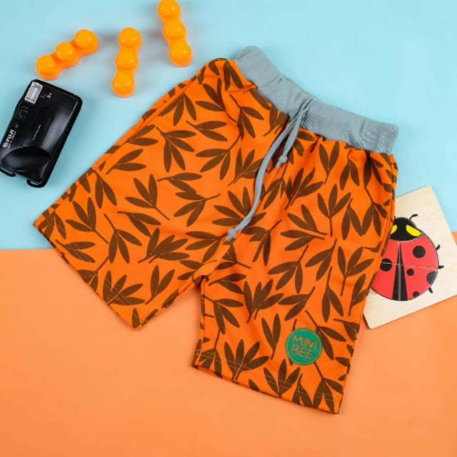 Celana pendek mini bee (orange)