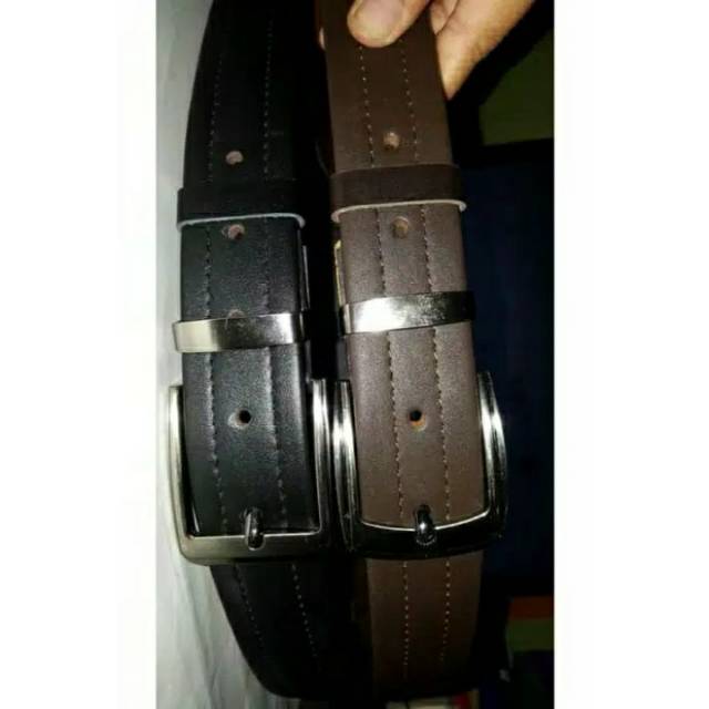 Ikat pinggang Sabuk Gesper kulit resleting kulit asli garut